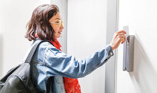 Secure Keycard Entry